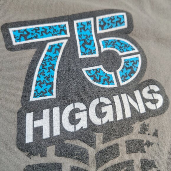 Subaru Rally Team David Higgins #75 USA Shirt Medium Cotton Front and Back Y2K - Picture 2 of 9
